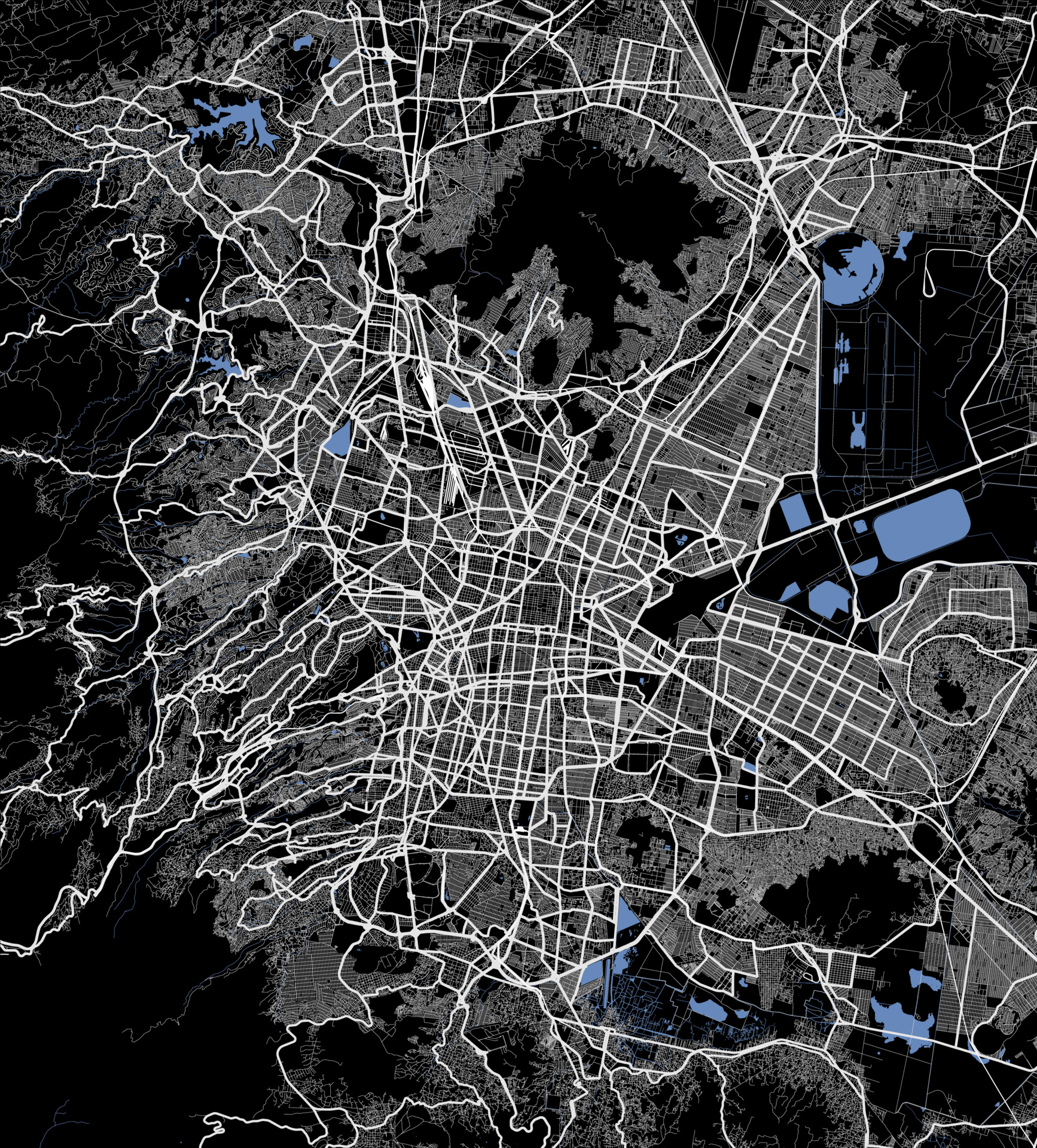 vecteezy map of mexico city mexico